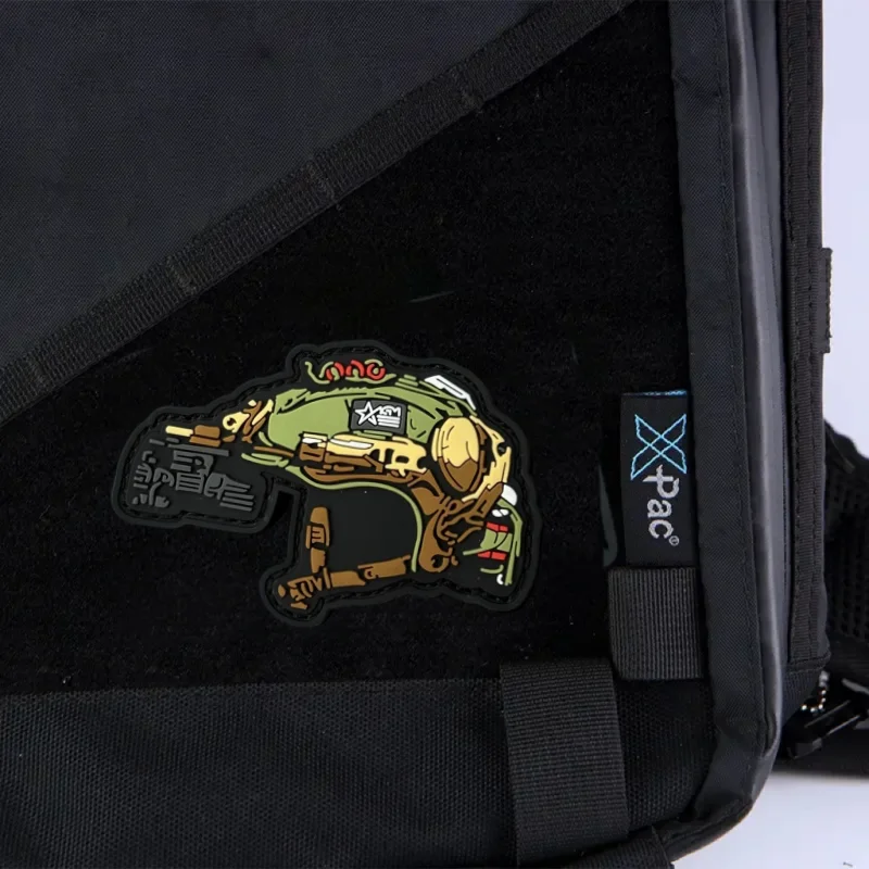 Parche para casco táctico, insignia de moral militar, gancho y bucle de PVC, mochila, ropa, accesorios decorativos, pegatina, brazalete - imagen 5