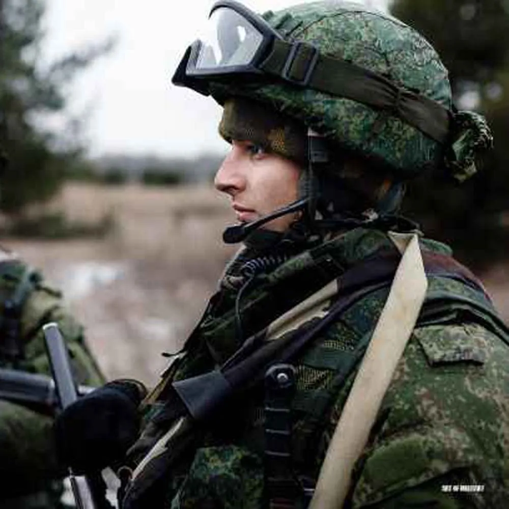 Gafas originales tácticas al aire libre rusas Little Green Man 6B34/6B50 - imagen 2