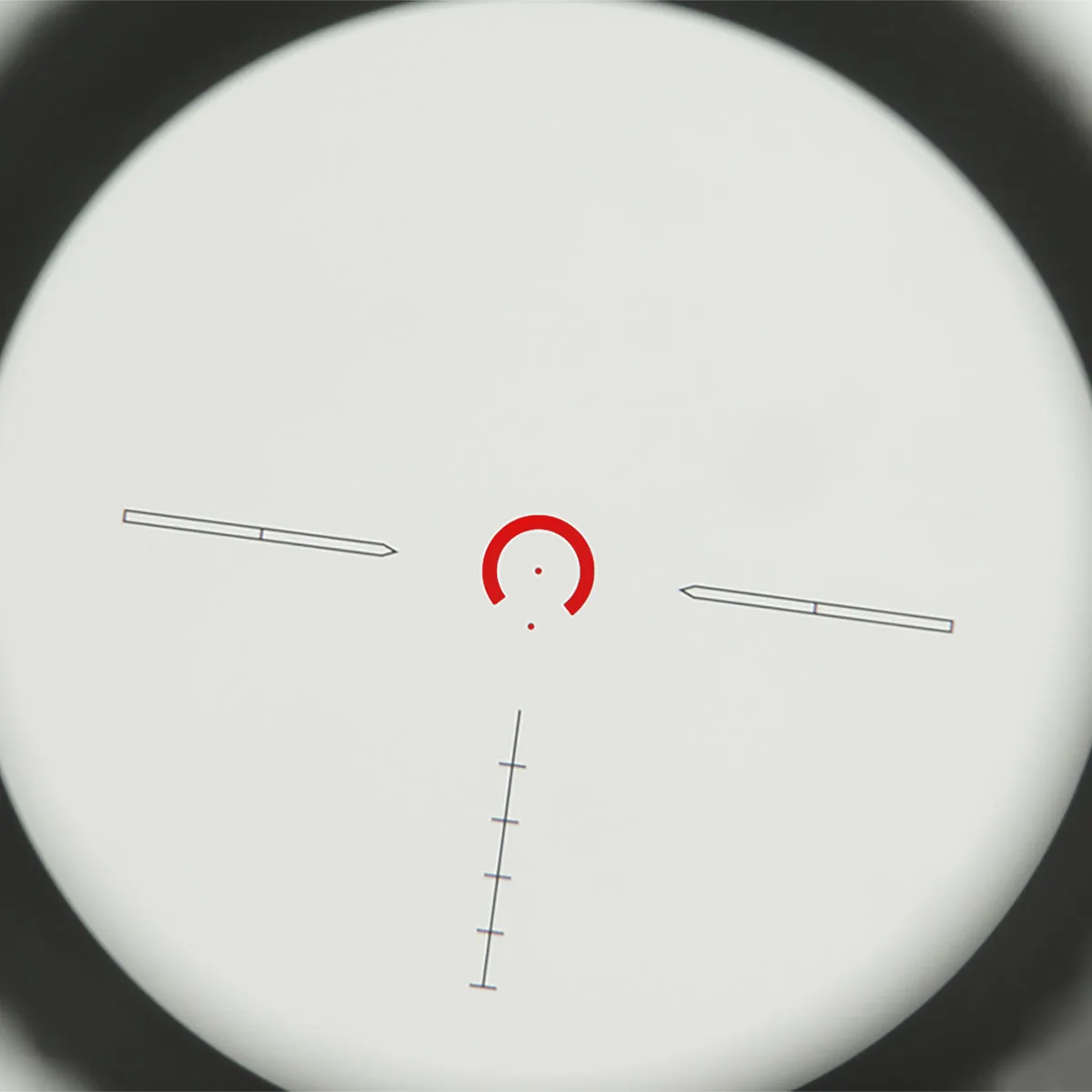 SKWoptics-Anillos de caza para mira telescópica, retícula táctica MIL, a prueba de golpes, 1-8x24, anillo de 30 mm, - imagen 4