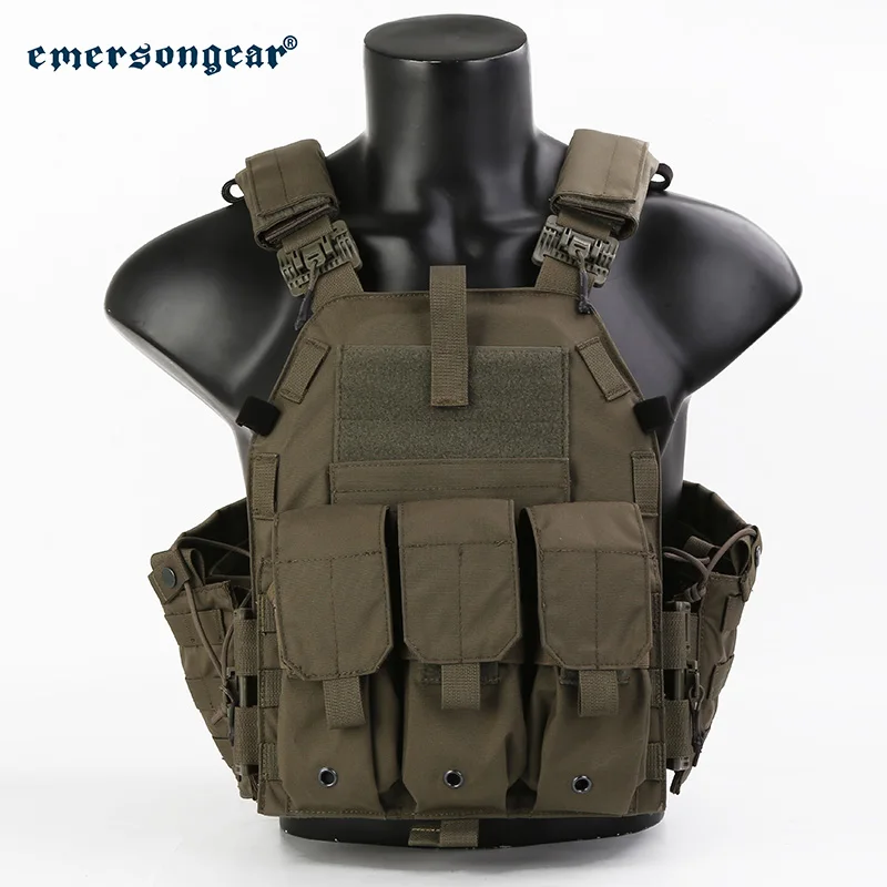 Emersongear-chaleco táctico de desmontaje rápido, chaleco de talla grande, versión 094K - imagen 5