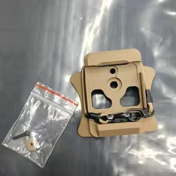 Base de montaje de visión nocturna táctica, montaje de cubierta de casco ECH de aleación, adaptador NVG, soporte de Base