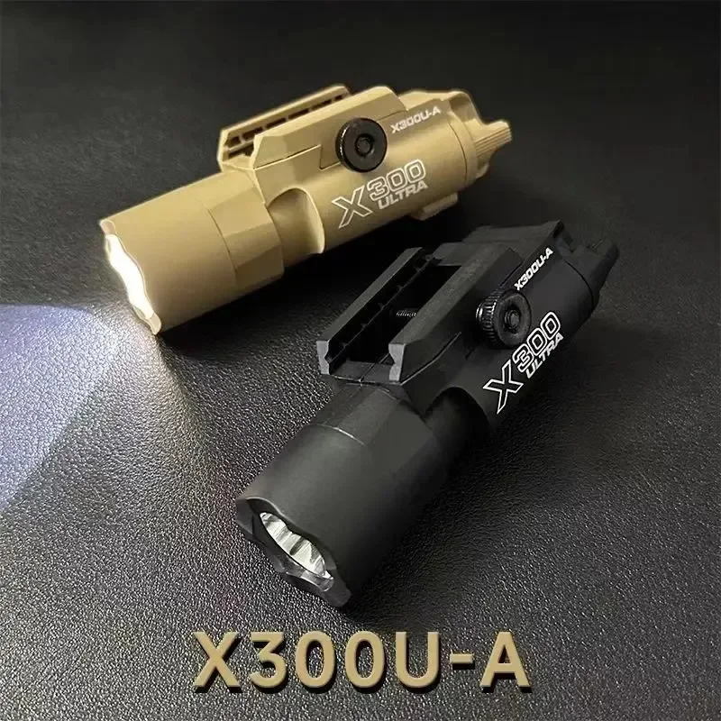 Luz táctica 2025 X300 X300U, pistola de nailon, luz LED estroboscópica compatible con riel de 20mm, linterna colgante para caza Airsoft - imagen 2