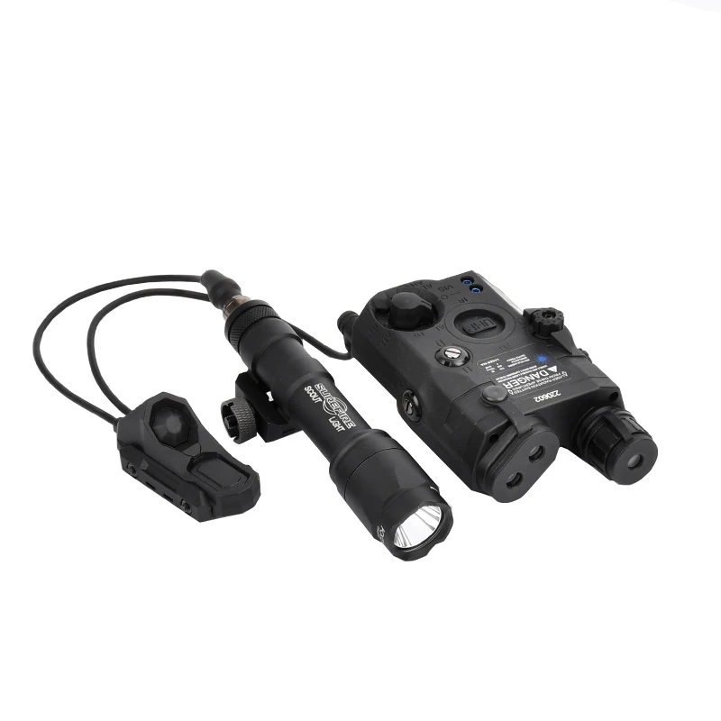 Surefir UHP PEQ 15 M300A M600C linterna AXON función de Control Dual interruptor ajuste 20MM Rail lámpara de Camping - imagen 5