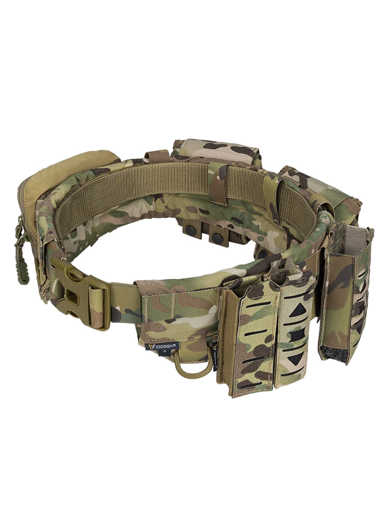 Cinturón táctico Modular MOLLE, cubierta de cintura integrada, liberación rápida, RD, MRB, X03 - imagen 4