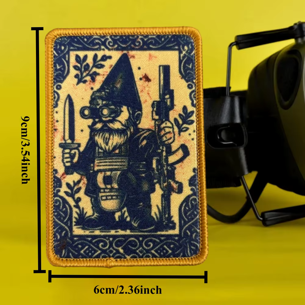 Parche táctico Gandalf MOLLE para ropa y mochila – insignia militar - imagen 3