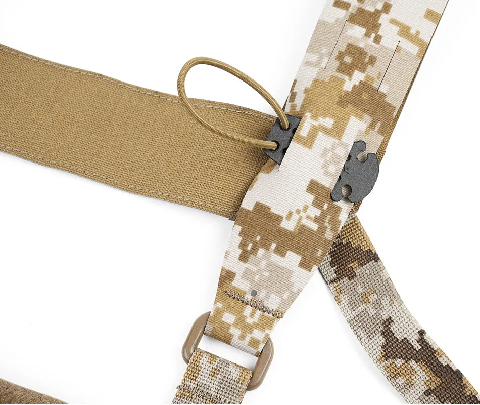 Walkie-talkie táctico PTT, Clip fijo, versión CURV TEGRIS, soporte de Cable de correas de nailon de 1 pulgada, tablero importado OT34, decoración DIY - imagen 4