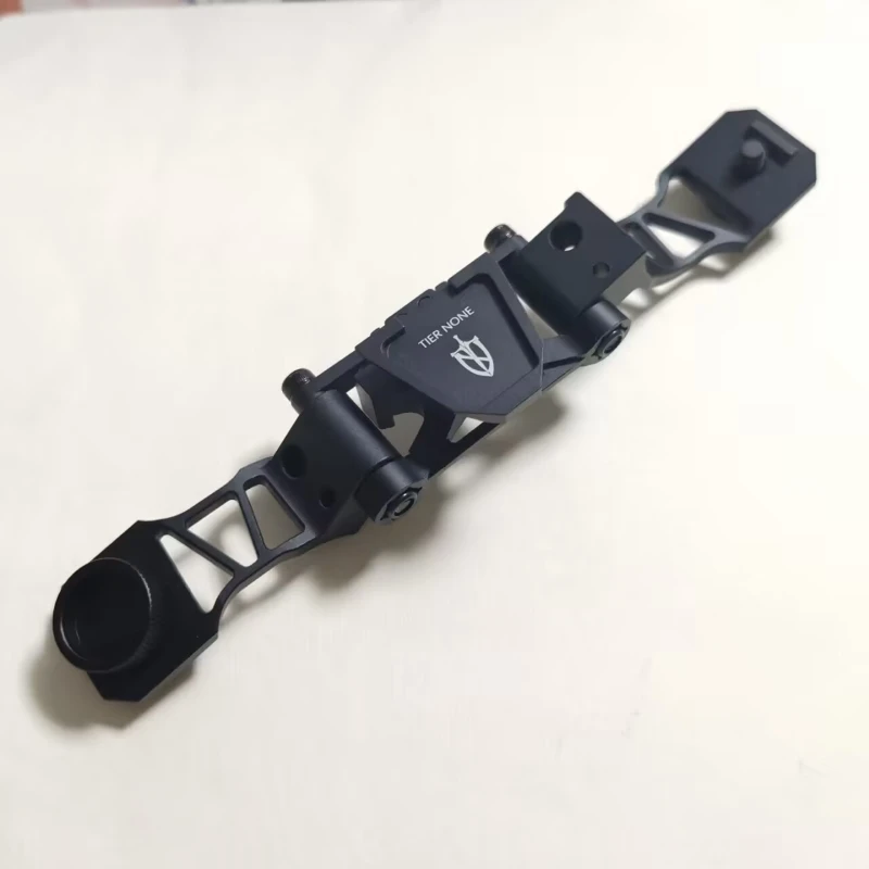 Brazo en J de montaje con soporte NVG PVS28 de metal para gafas de visión nocturna dobles AN/PVS 14, - imagen 4