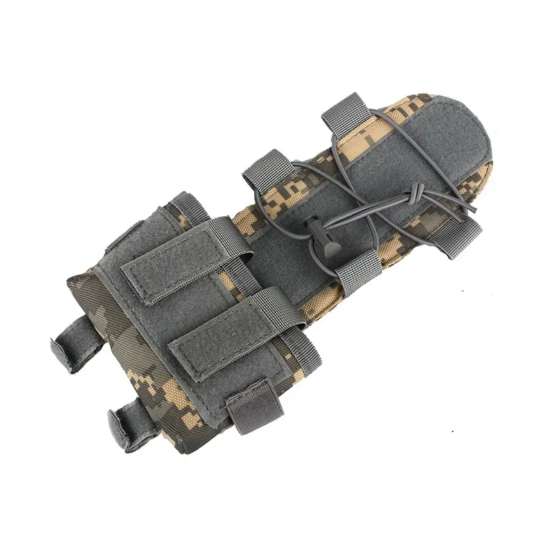 Funda de batería para casco táctico MK2, bolsa de combate rápido, paquete de peso de equilibrio para casco, paquete de batería de camuflaje para caza - imagen 5