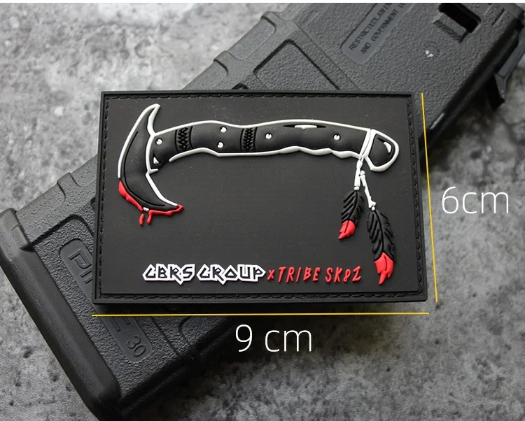 Parche de velcro de PVC impreso, insignia de moral, brazalete militar, insignia de disfraz, accesorios de personalidad, insignias en mochila - imagen 4