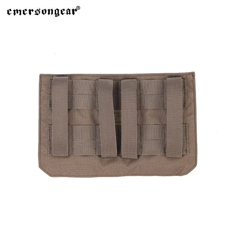 Emersongear 556 9mm bolsa para revistas portador de placa Molle asalores modulares Panel frontal pistola Triple bolsa chaleco Nylon 11,11 ventas - imagen 5