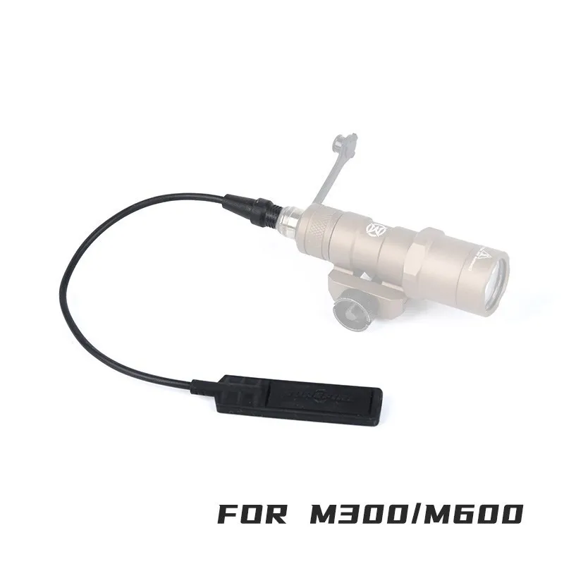 Accesorios de interruptor de linterna M600 M300, luz Scout ST07, interruptor de luz para Surefire M640, M340, Z068, tapa trasera - imagen 2