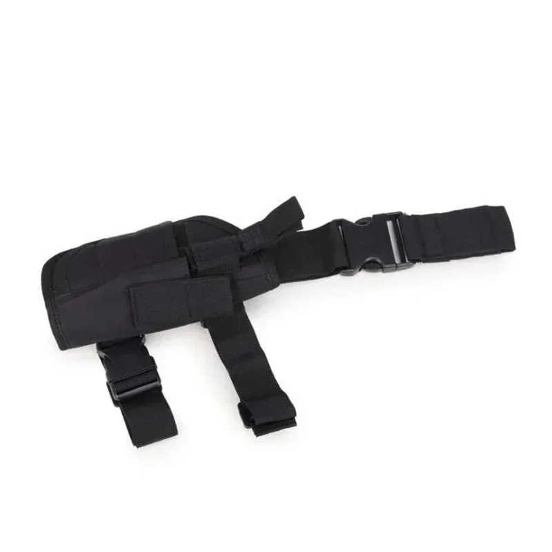 Funda táctica de nailon para pistola Airsoft, pierna izquierda y derecha, para Glock 17 19 P226 M9, funda Universal para pistola en el muslo, funda ajustable - imagen 4