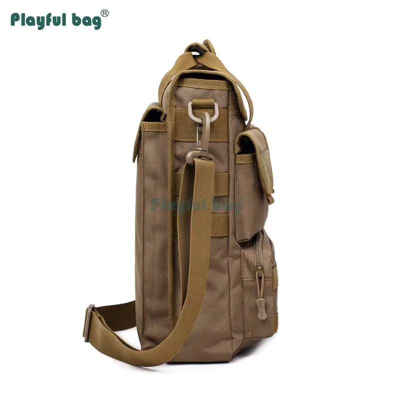 Bolsa de mensajero al aire libre para hombre, bolso de moda para ordenador portátil, cruzado, para deporte al aire libre, impermeable, para acampar, viaje, AVA130 - imagen 3