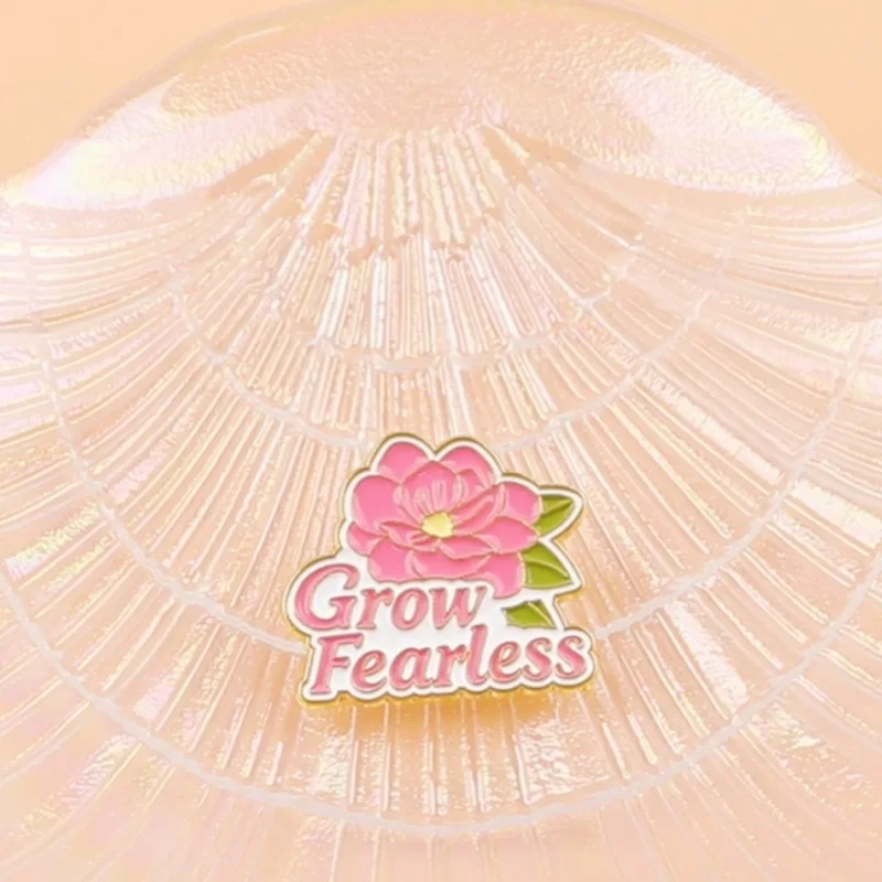 Pin de Esmalte con Frases Feministas, Pin de Solapa con Flores, Broches para Mujer, Decoración de Ropa, Pines de Metal, Accesorios para Mochila, Sombrero, Insignia
