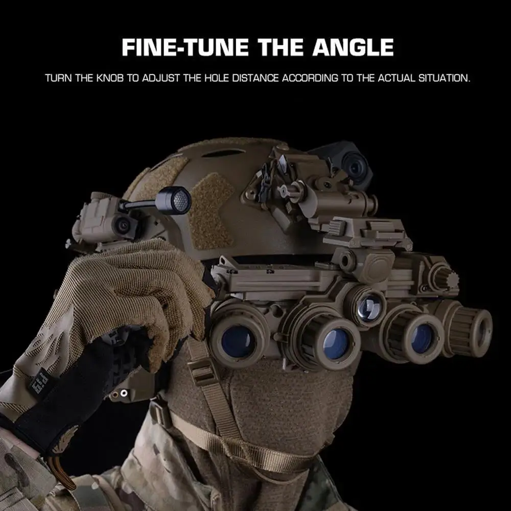 GPNVG 18 gafas de visión nocturna versión de fusión térmica accesorios para casco táctico NVG modelo DUMMY casco Airsoft accesorios decorativos - imagen 4