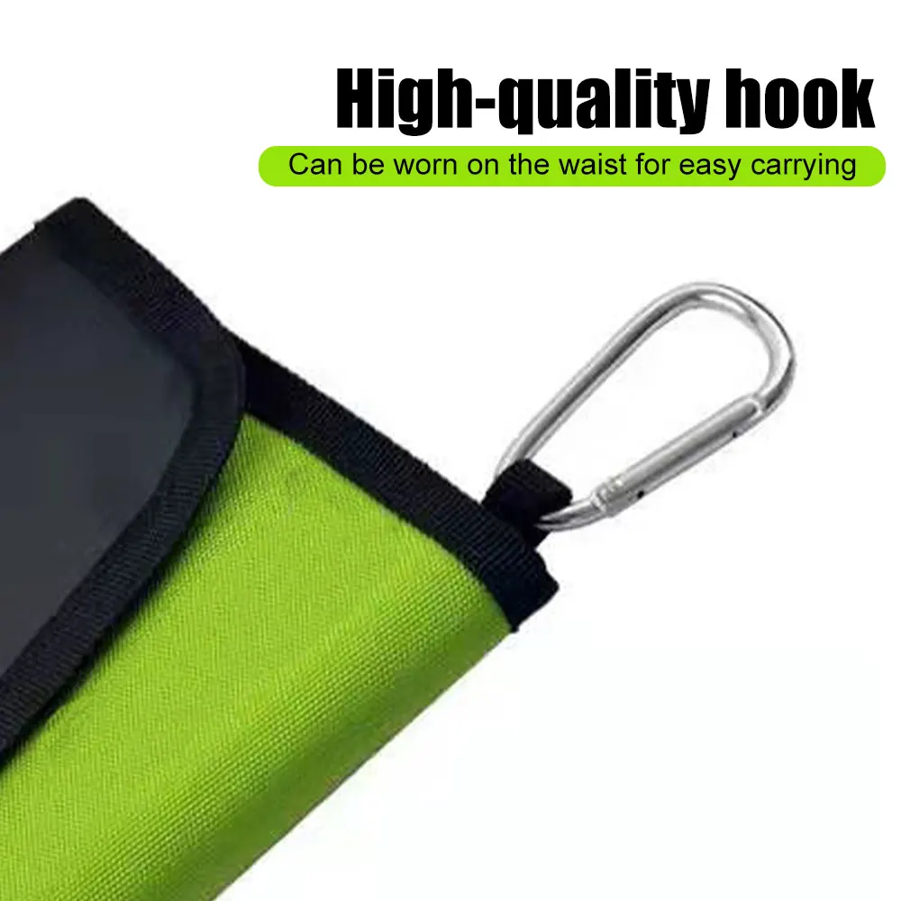 Bolsa de almacenamiento de Señuelos de Pesca, bolsa de transporte de cebos blandos, carpeta de aparejos de pesca, estuche organizador, bolsas Ziplock transparentes extraíbles - imagen 5