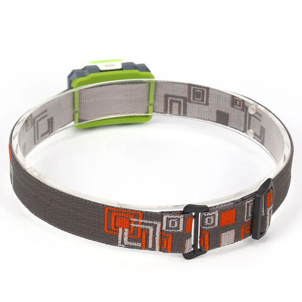 Luz LED estroboscópica blanca y roja de 3W, faro portátil ligero para exteriores, senderismo, viajes, pesca, Camping, escalada, faro para niños AAA - imagen 3