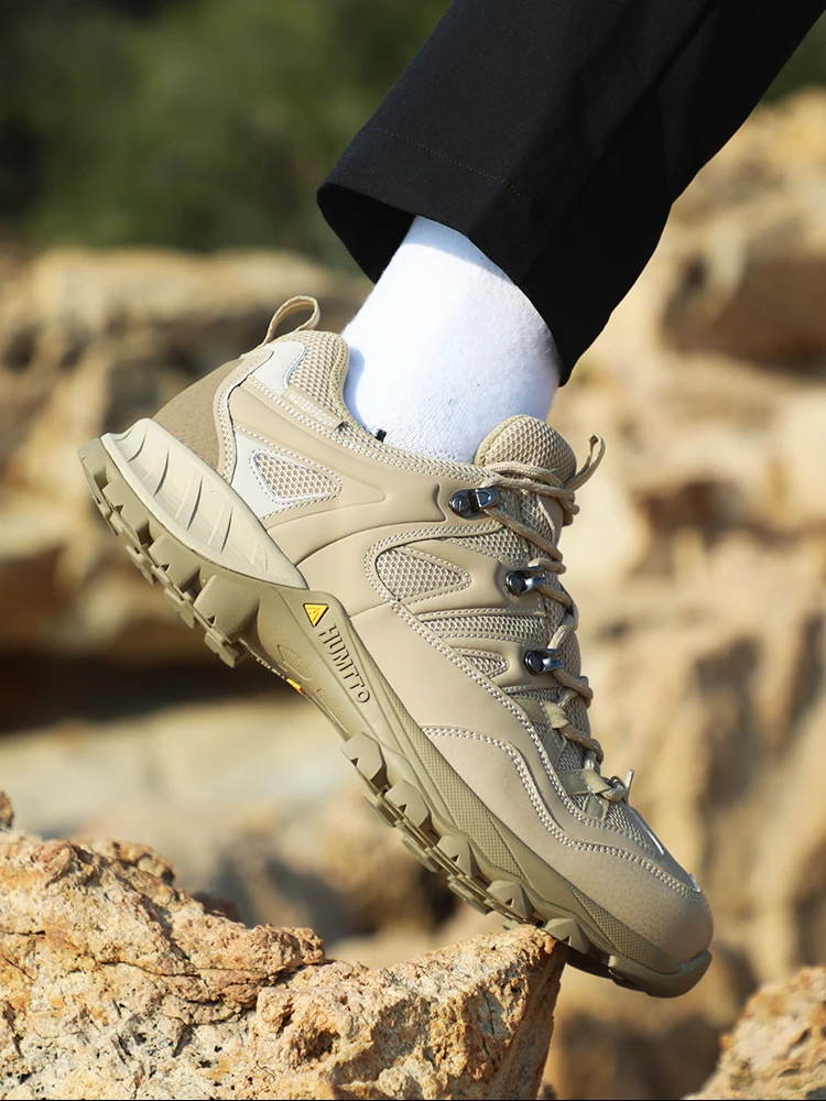 HUMTTO, zapatos de senderismo para hombre, zapatos transpirables para deportes al aire libre, zapatos de escalada, botines, zapatos casuales, zapatos de caza, zapatillas de senderismo para mujer - imagen 4