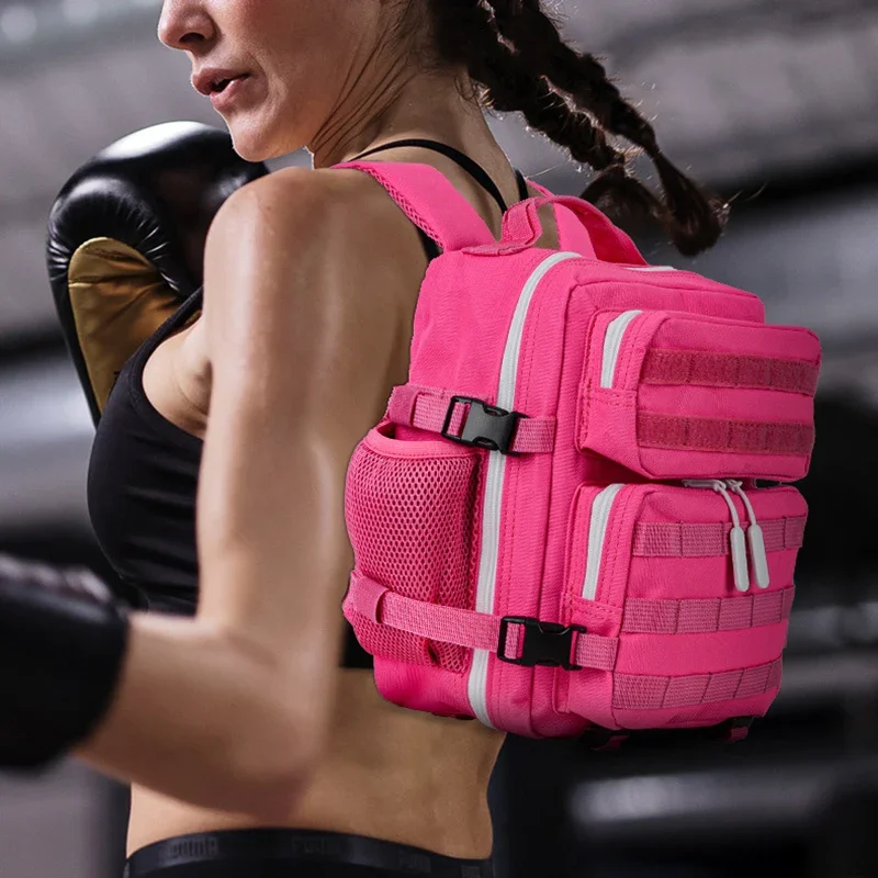 Mini mochila para deportes al aire libre de 9L, mochila para acampar y gimnasio, mochila Molle para escalar, mochila para hombres y mujeres, mochila para ciclismo y senderismo - imagen 2