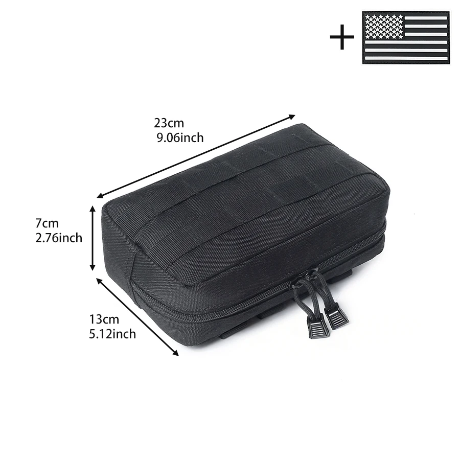 Bolsa táctica MOLLE multifuncional ligera para herramientas y equipo - imagen 5