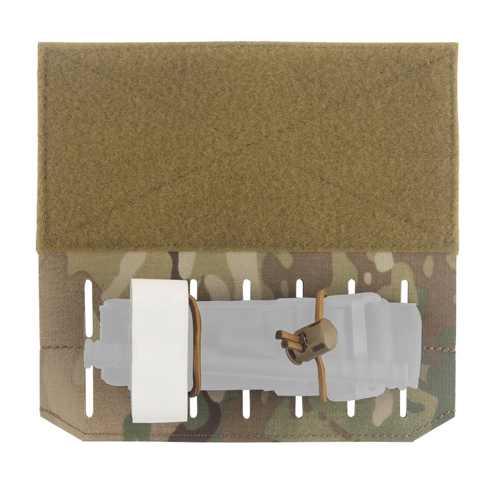 Placa colgante multiusos V2 Horizontal MOLLE, soporte táctico para revista, gancho, bucle, accesorios para chaleco de caza Airsoft - imagen 5