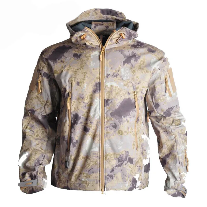 Chaqueta táctica militar para hombre, chaqueta de asalto impermeable a prueba de viento, transpirable, cómoda, para senderismo y montañismo - imagen 4