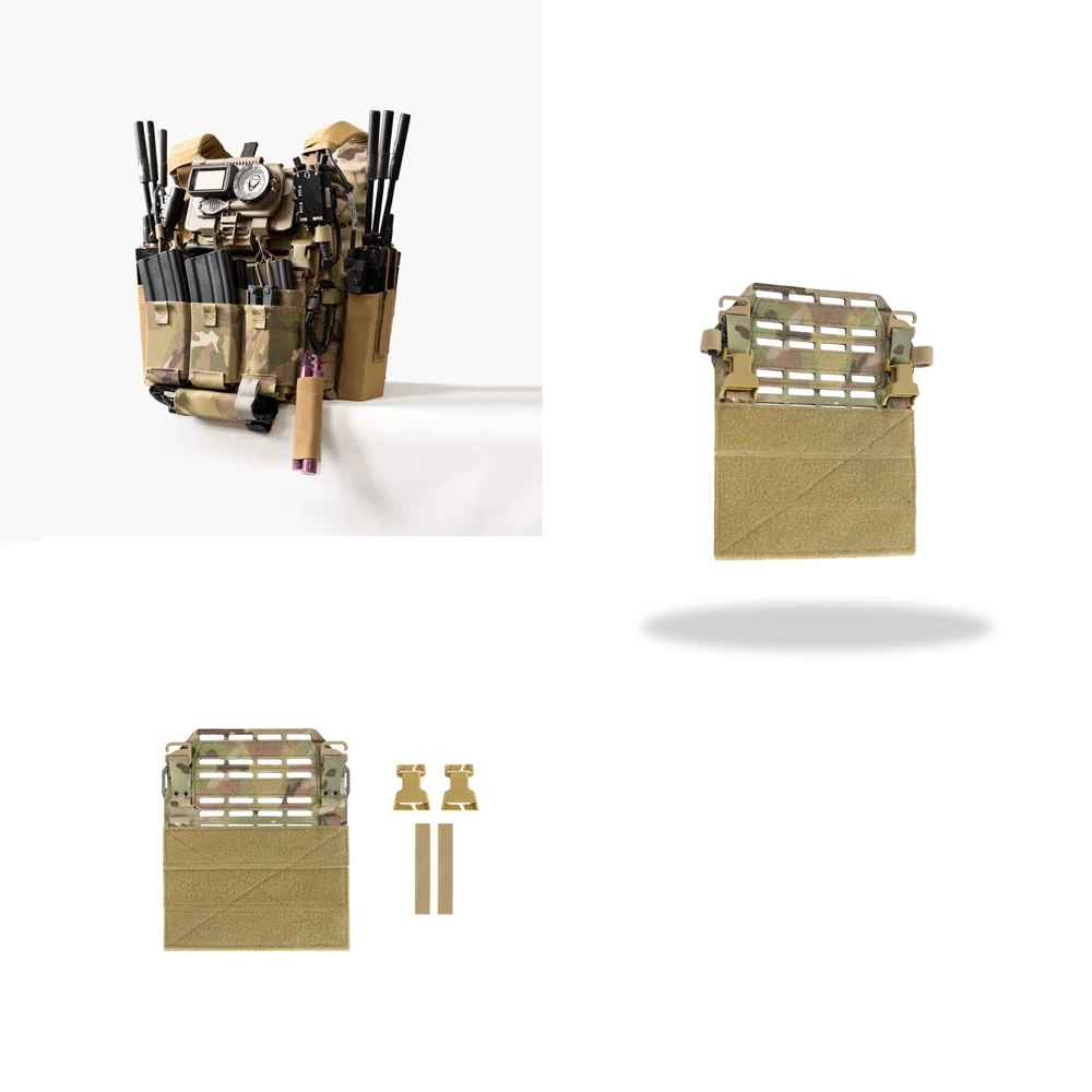 Chaleco táctico AXL Adaptive Style MBAV con placard Molle ampliable