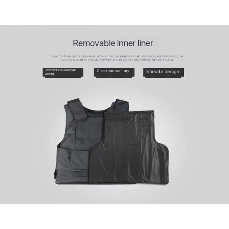 Chaleco antibalas táctico de manganeso con protección corporal - imagen 2