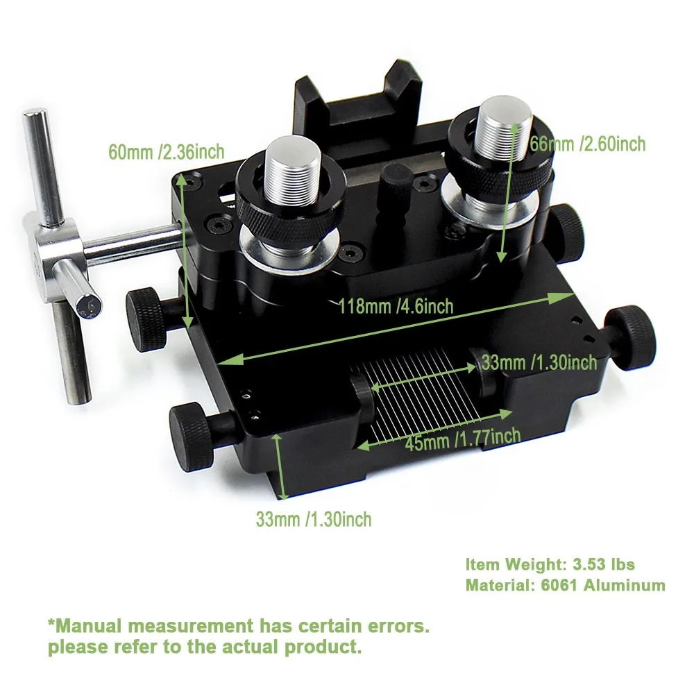 Herramienta de empuje de mira de alta resistencia + punta de mira giratoria para construcción de mira delantera y trasera herramienta de armería Reversible SOTAC-GEAR - imagen 2
