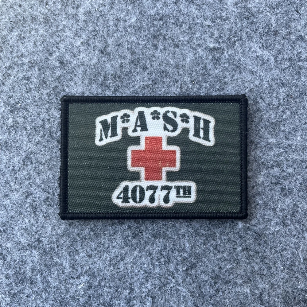 Parche táctico de moral del ejército, brazalete militar, parches de gancho y bucle impresos para ropa, mochila, pegatina decorativa - imagen 4