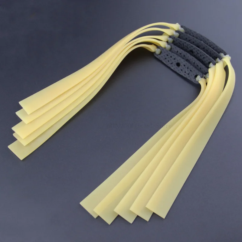 Correa de goma para tirachinas, accesorio grueso de alta precisión, de látex, para caza, 2/4/6 piezas, 2,0mm - imagen 5