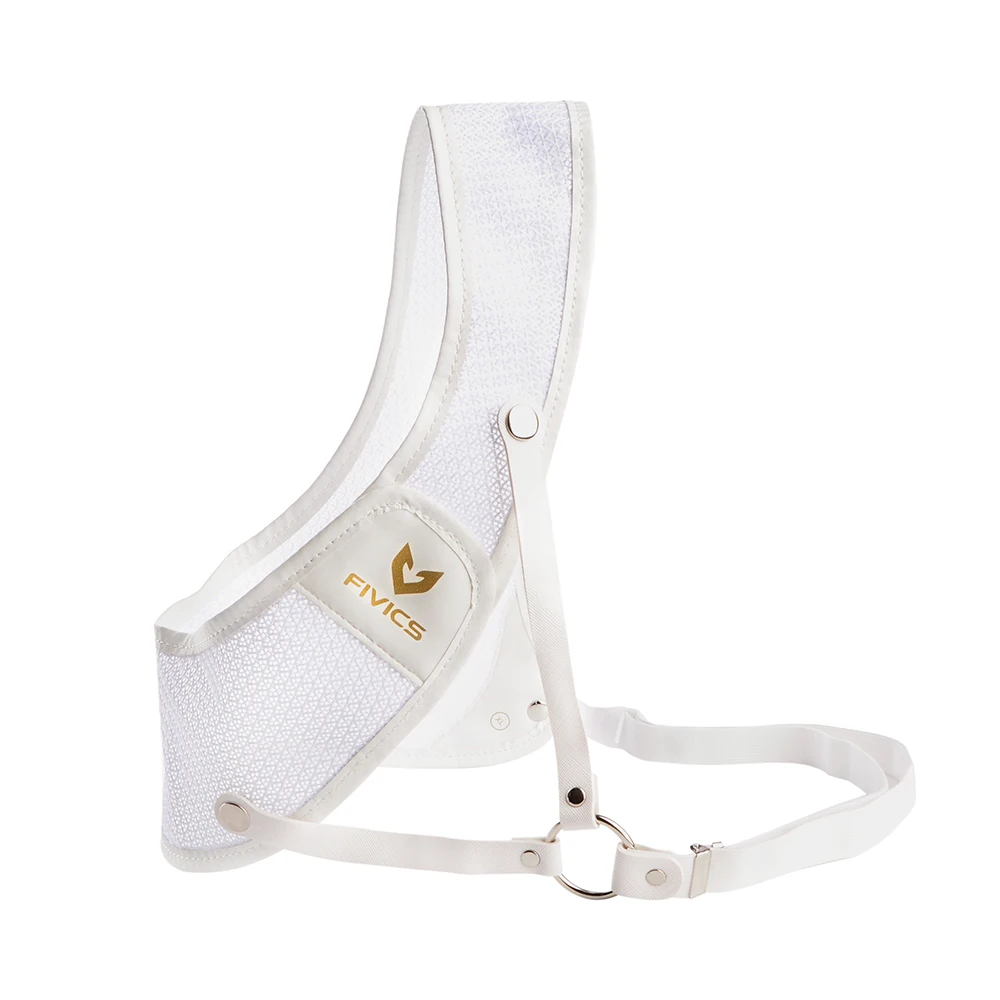Protector de pecho de tiro con arco de mano derecha ajustable, protección de tela duradera para tiro de caza con arco recurvo tradicional, 1 ud. - imagen 4