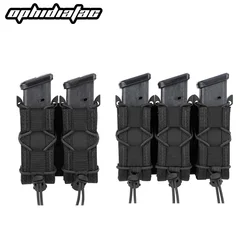 OPHIDIAN Bolsa doble para revistas 9mm Molle Glock 17/19 SIG