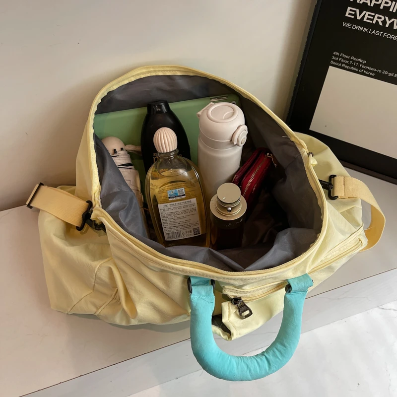 Bolsa para raquetas de bádminton y tenis al aire libre, bolso para gimnasio y Fitness, bolso cruzado seco y húmedo para Entrenamiento de natación, equipaje de viaje para acampar - imagen 5