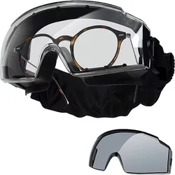 OneTigris Gafas tácticas OTG antivaho con lente intercambiable