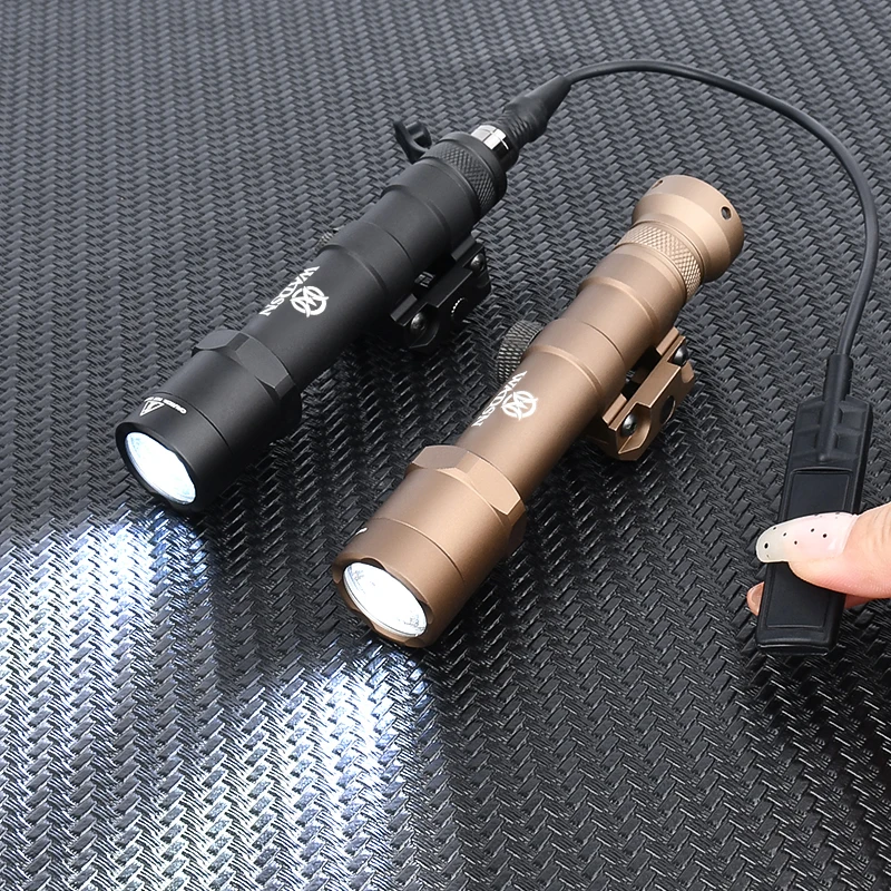 WADSN-linterna táctica potente LED Airsoft M600 M600B, Arma de caza, luz de explorador, ajuste de 20mm, accesorios de Rifle de riel Pcatinny - imagen 3