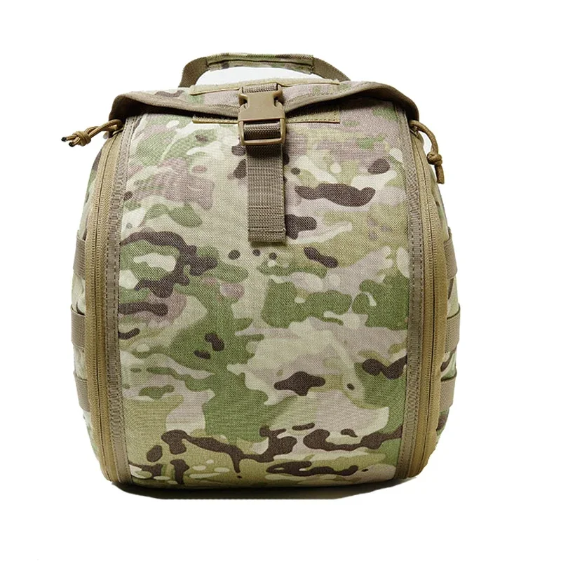 Bolsa para casco Airsoft táctica MICH, bolsa Molle para casco rápido, equipo de caza al aire libre, bolsa de almacenamiento de camuflaje - imagen 3