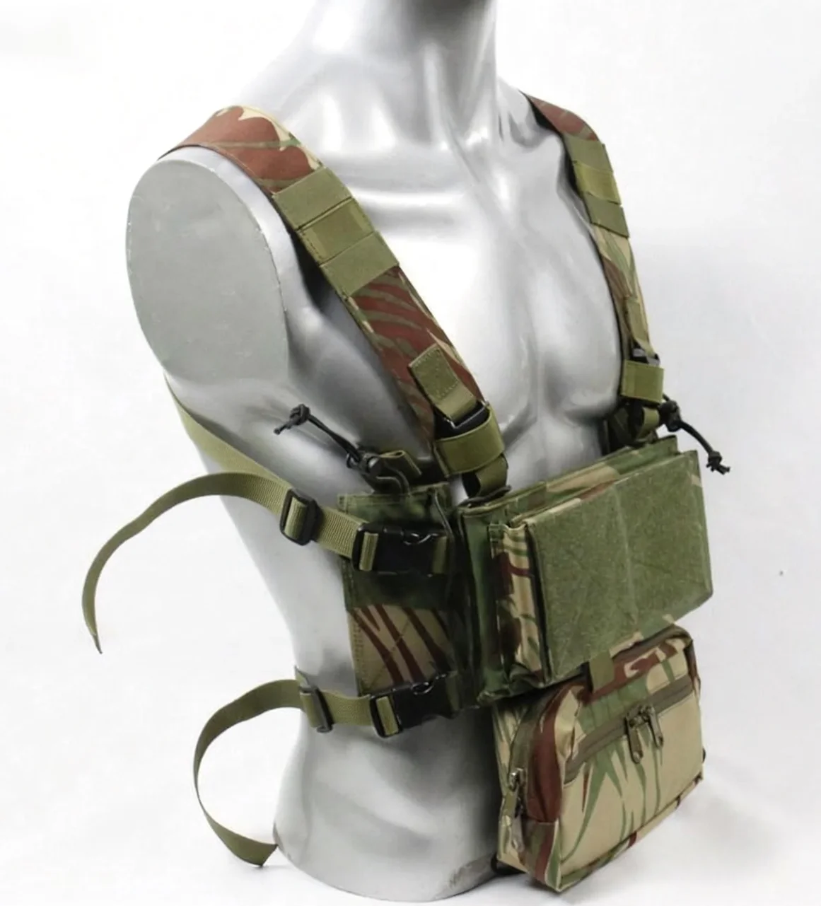 Chaleco táctico Rhodesiano desmontable para airsoft y outdoor - imagen 3