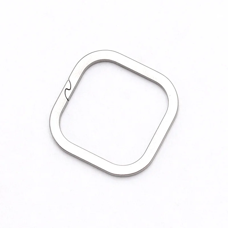 TFY-Llavero de aleación de titanio puro para coche, pulsador de apertura y cierre grandes, antipérdida - imagen 4