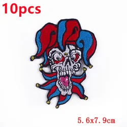 Parche bordado calavera táctico – Pack 10 termoadhesivos para ropa o sombrero