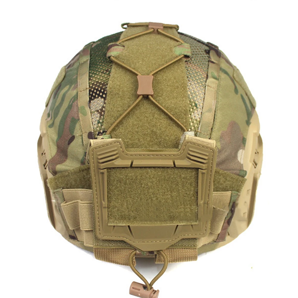 Cubierta táctica para casco marítimo con bolsa de batería NVG, caza al aire libre, combate, Airsoft, casco rápido, equipo de contrapeso - imagen 4