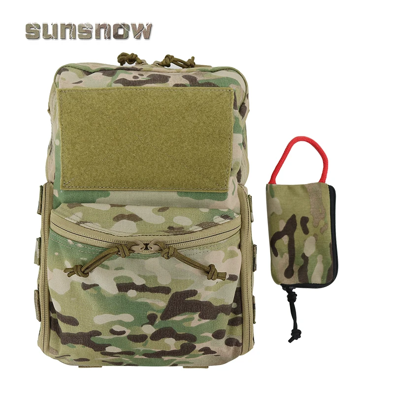 Chaleco táctico ARS para exteriores con baja fricción, resistencia al desgaste, alta resistencia a impactos y accesorio para bolsa de agua - imagen 4