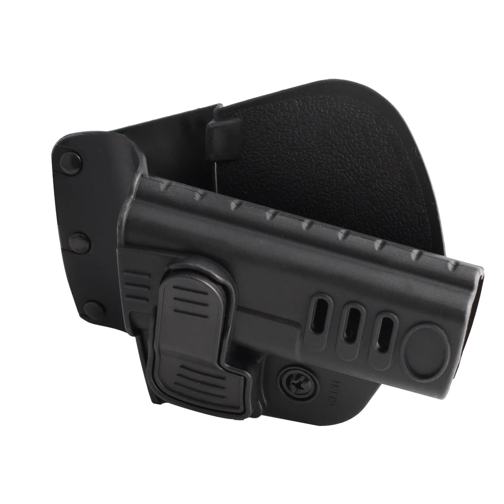 Accesorios Glock, funda para cinturón de mano derecha, funda de paleta táctica para pistolas Glock 17/19/22/23/31/32/34/35 - imagen 4