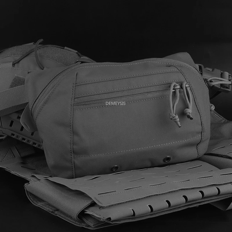 Riñonera táctica para caza al aire libre, bolso cruzado de gran capacidad para deportes, bolsa de tiro Airsoft, mochila de combate - imagen 4