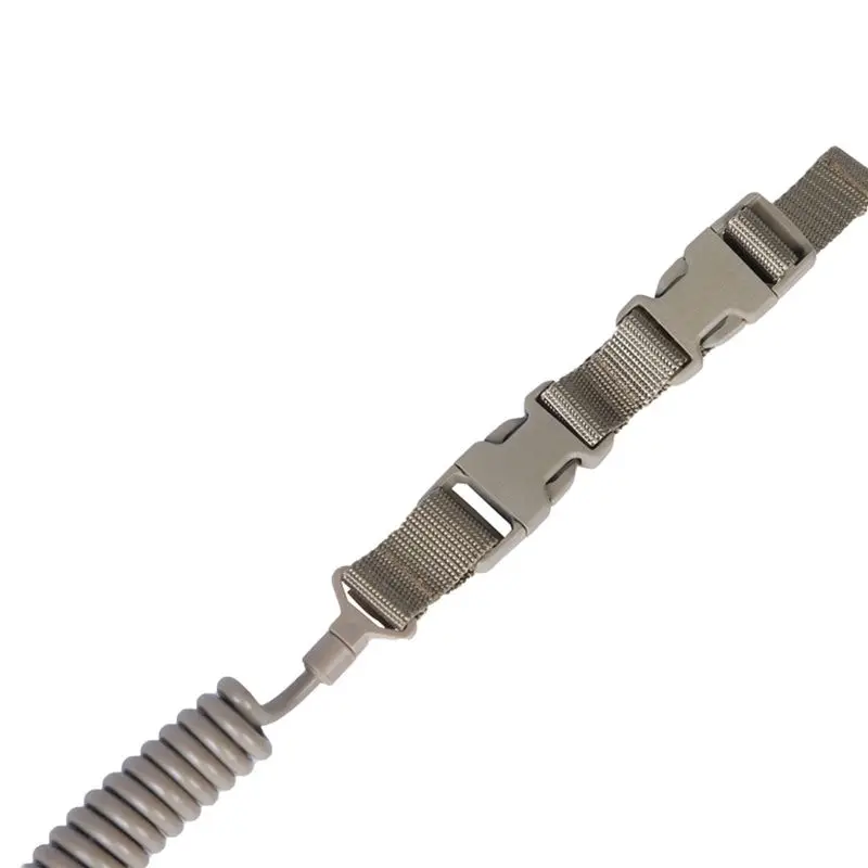 Emersongear-eslinga elástica táctica, correa de mano corta, cuerda de tiro para caza Airsoft, combate, senderismo, Camping, nailon - imagen 4