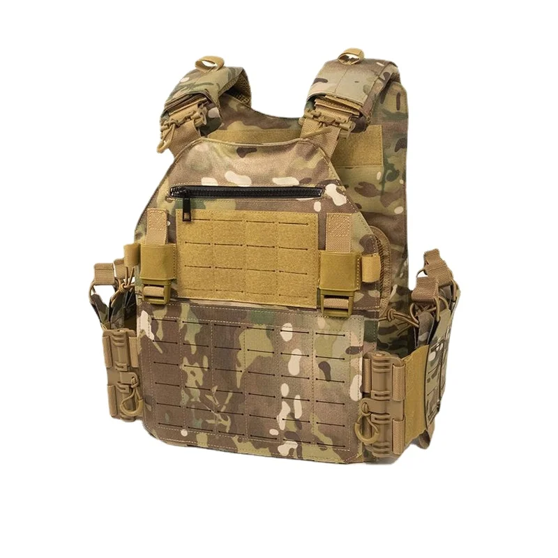 Chaleco de armadura táctica de nailon 1000D, portador de placa, chalecos balísticos, caza, senderismo, chaleco a prueba de balas - imagen 2