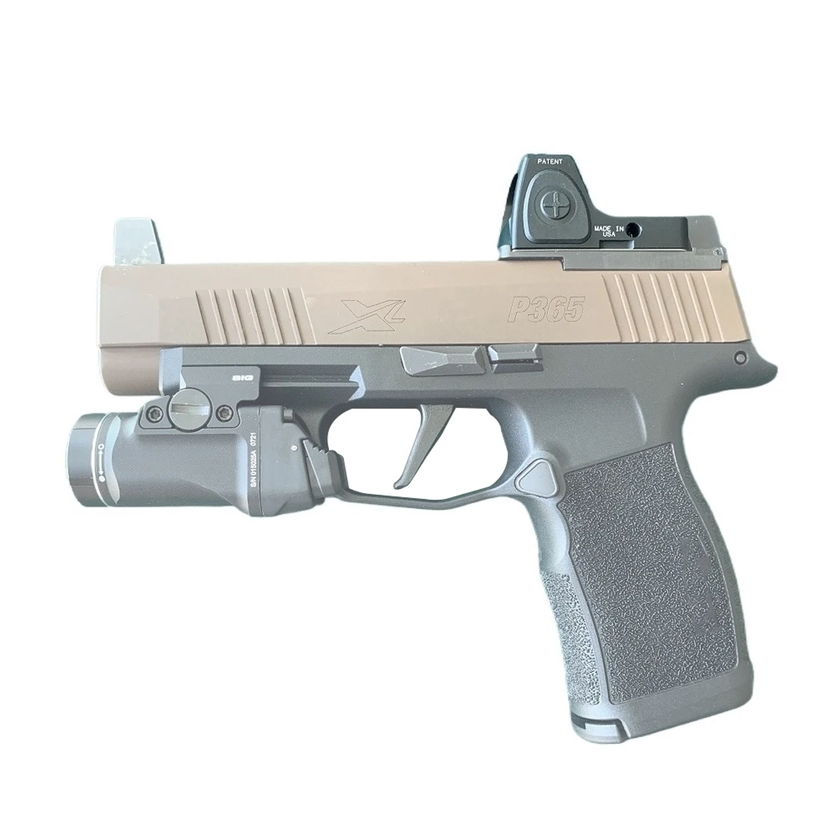 R-CC Mira réflex compacta 3.25 MOA para pistola Glock y M&P Shield - imagen 4