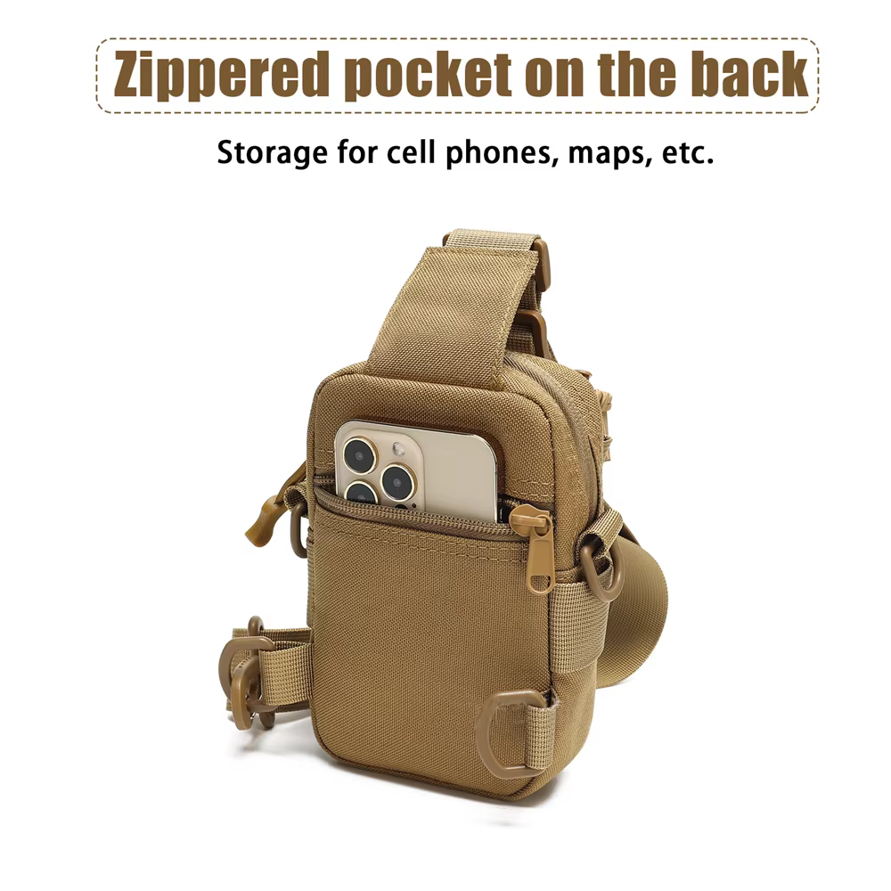 Bolso táctico bandolera impermeable – Caza y uso diario - imagen 4