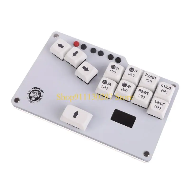 J1HC DURABLE CAJA COMPARACIÓN TEÍNO GAMEPAD PARA ARCADE Joystick Street Fighters - imagen 3