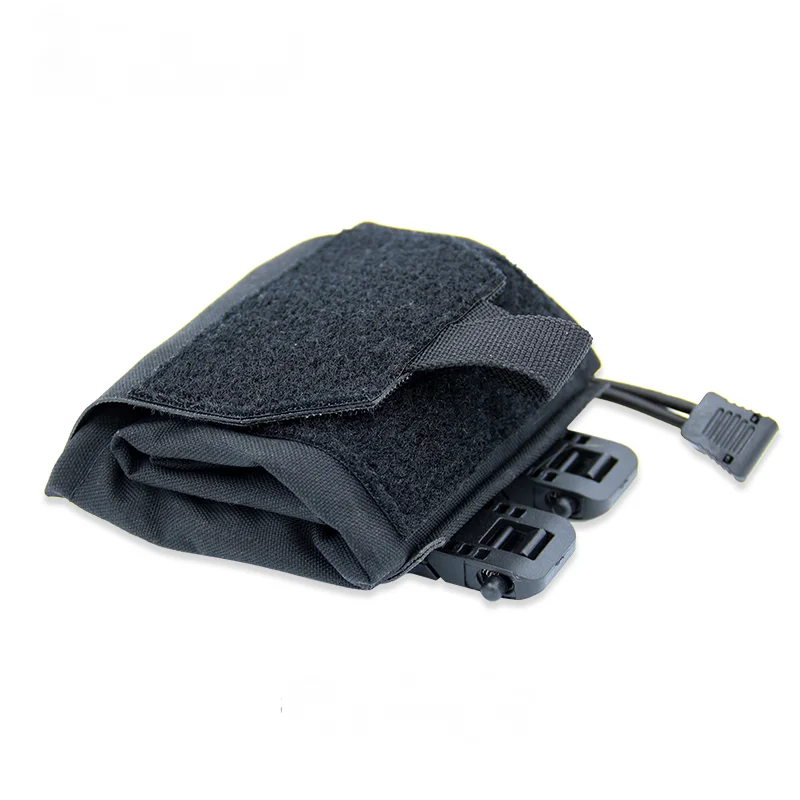 Bolsa de recuperación de revistas plegable, bolsa de almacenamiento táctica fácil de llevar al aire libre, chaleco Compatible con paquete de sistema Molle - imagen 5